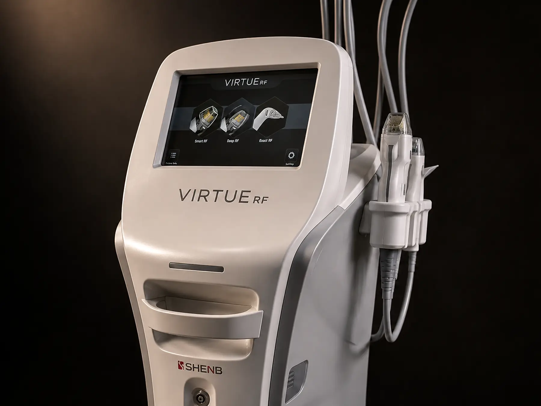 Equipamento Virtue RF utilizado como recurso tecnológico